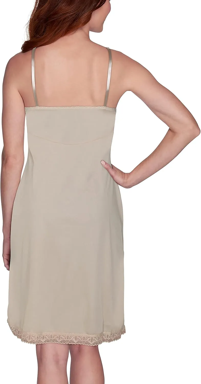 Vanity Fair Women's Anti-Static Nylon Full Slips for Under Dresses (S-5XL)