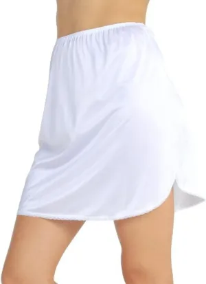 Vanity Fair Women's Anti-Static Nylon Half Slip for Under Dresses, Available up to size 3XL