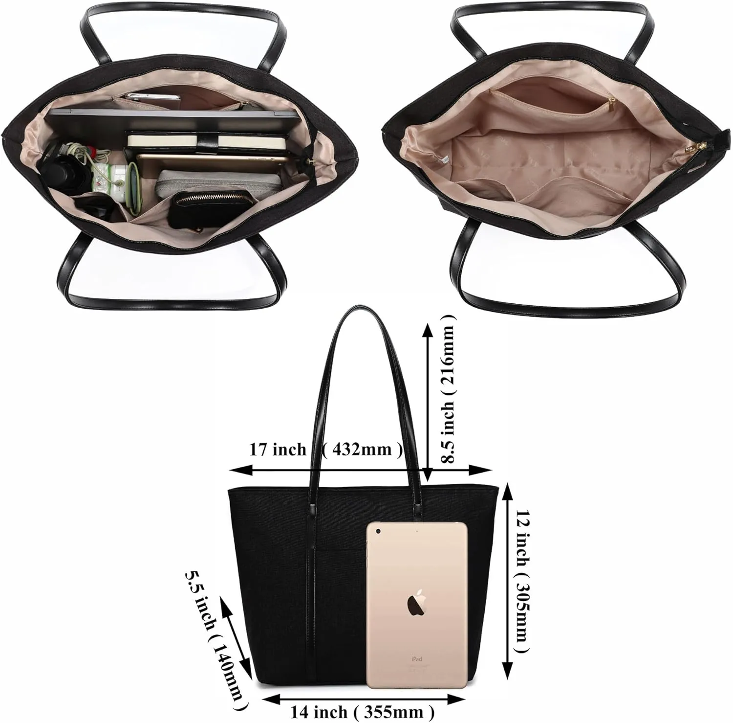 Water Resistance Light Weight Tote Bag Carrying Shoulder Bag Handbag