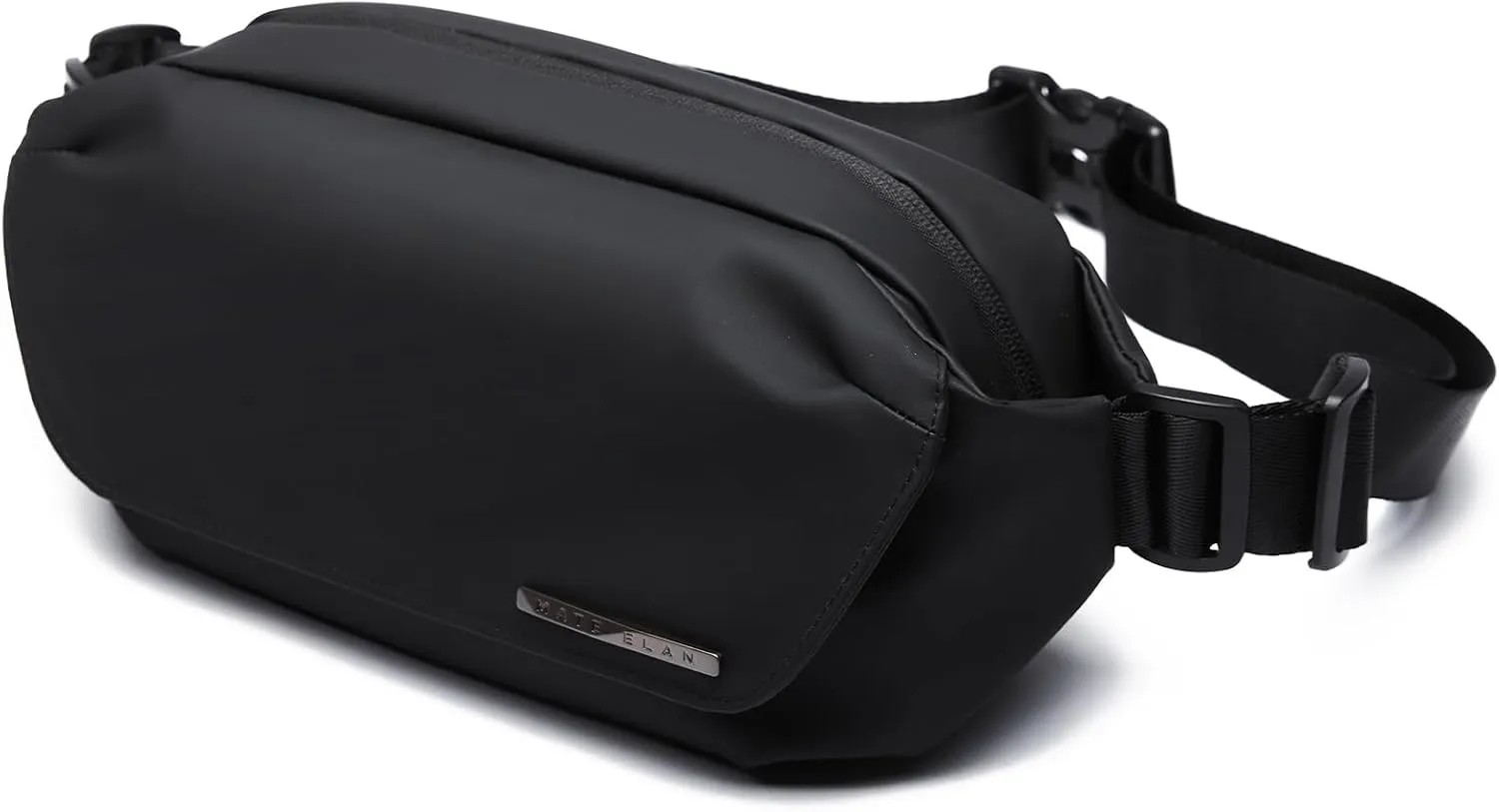 Waterproof Fanny Pack for Men Stylish Sling Bag with Magnetic Snap Lightweight Shoulder Bag for Traveling, Sporting, Cycling, Daily