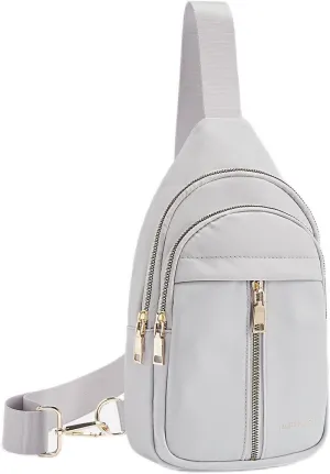 WESTBRONCO Sling Bag for Women Small Nylon Fanny Pack Lightweight Large-capacity Crossbody Bags