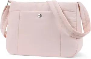 WESTBRONCO Small Crossbody Bags for Women Nylon with Adjustable Strap, Mini Crossbody Purse, Shoulder Bag Traveling Workout