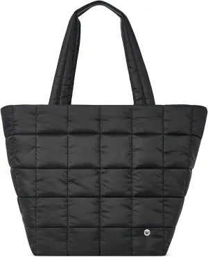 WESTBRONCO Small Puffer Bag Quilted Crossbody Bags for Women Puffy Purse Nylon Shoulder Handbag with Adjustable Strap