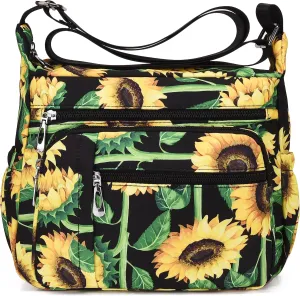 Women Shoulder Handbag Roomy Multiple Pockets Bag Ladies Crossbody Purse Tote Top Handle Satchel