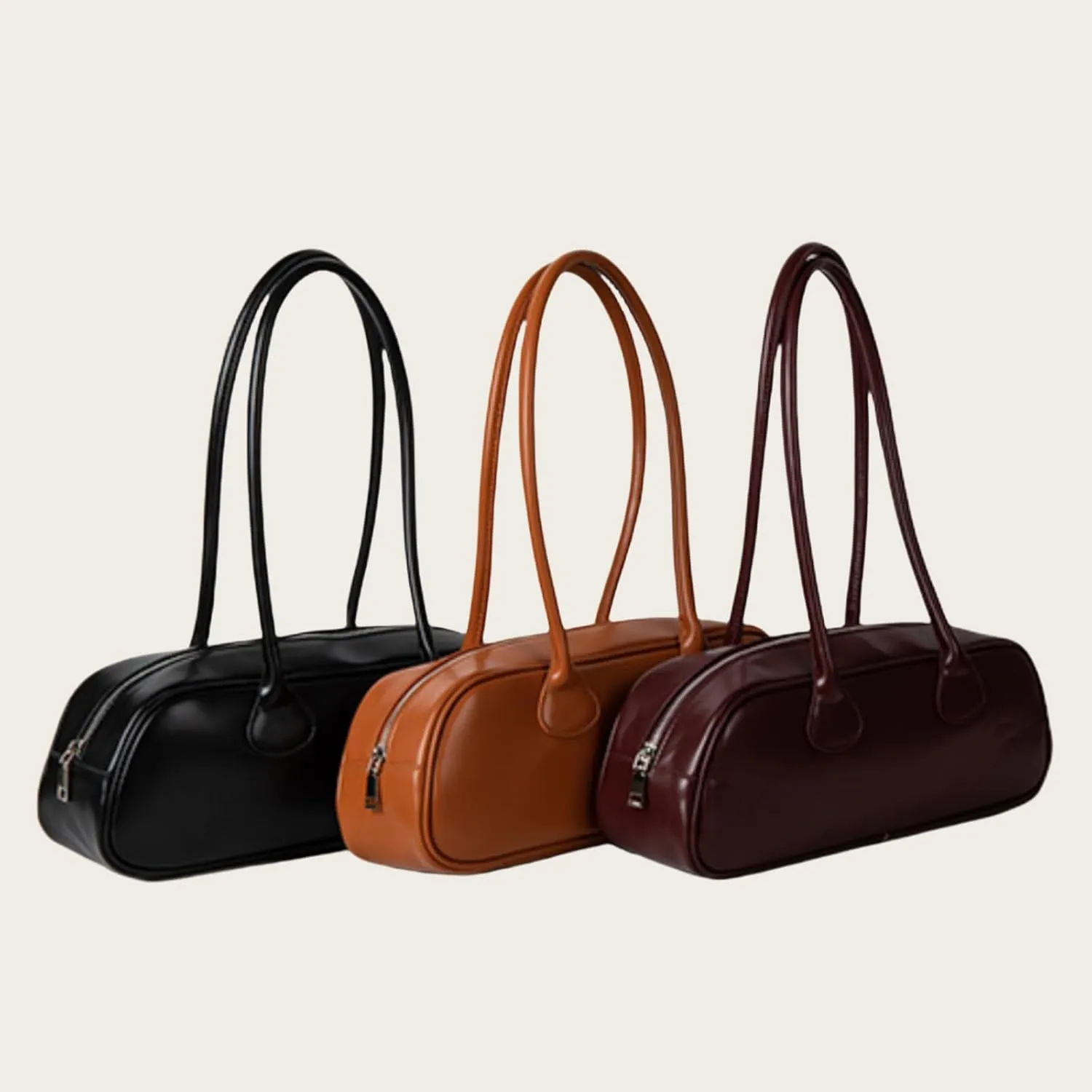 Women's French Shoulder Bag, Fashionable & Minimalist Retro Handbag, Versatile and Styling Single Commuter Bag