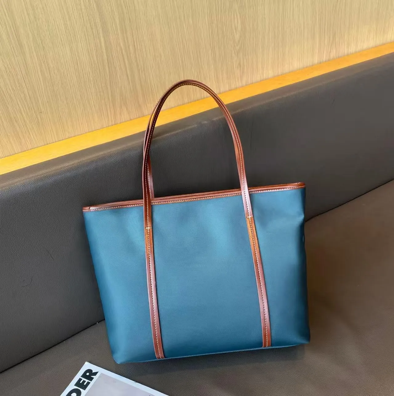 Women's nylon handbags Large capacity shoulder bags Work handbags