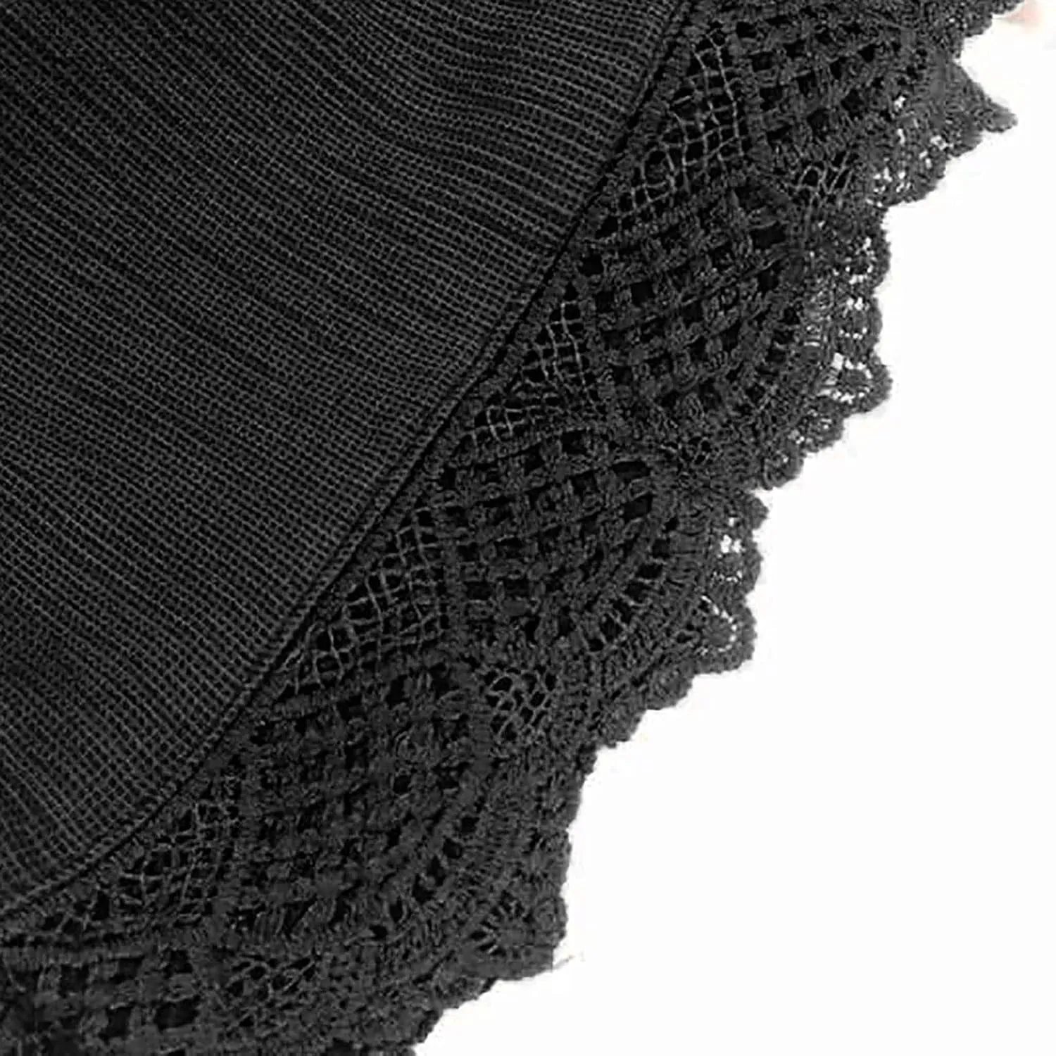 Womens Summer Shorts 2024 Plus Size Casual Lace Trim Elastic Waist Drawstring Lounge Shorts Beach Ruffle Flowy Shorts
