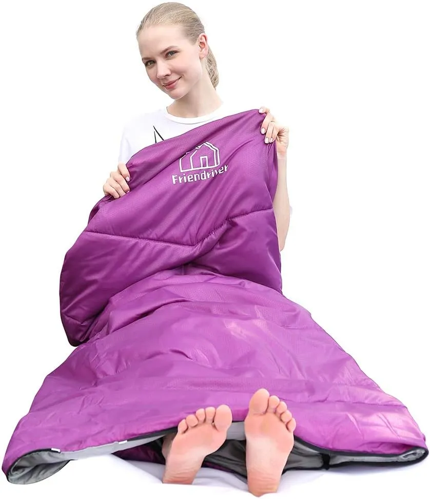 XL Size Upgraded Version of Camping Sleeping Bag 4 Seasons Warm and Cool, Lighter Weight, Adults and Children Can Use Waterproof Camping Bag, Travel and Outdoor Activities