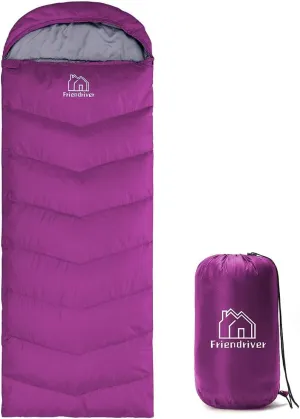 XL Size Upgraded Version of Camping Sleeping Bag 4 Seasons Warm and Cool, Lighter Weight, Adults and Children Can Use Waterproof Camping Bag, Travel and Outdoor Activities