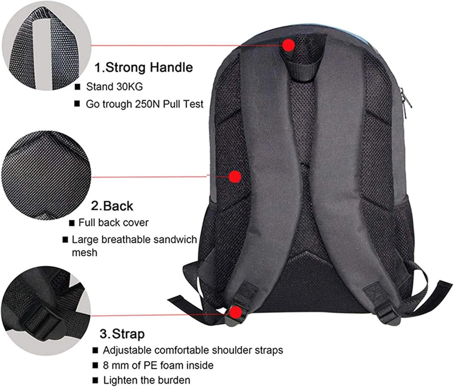 Xoenoiee Soccer with Fire Pattern Kids Backpack Set for Boys Girls School Bookbag Lunch Bag Pencil Bag 3 in 1 Set Hiking Travel Daypack
