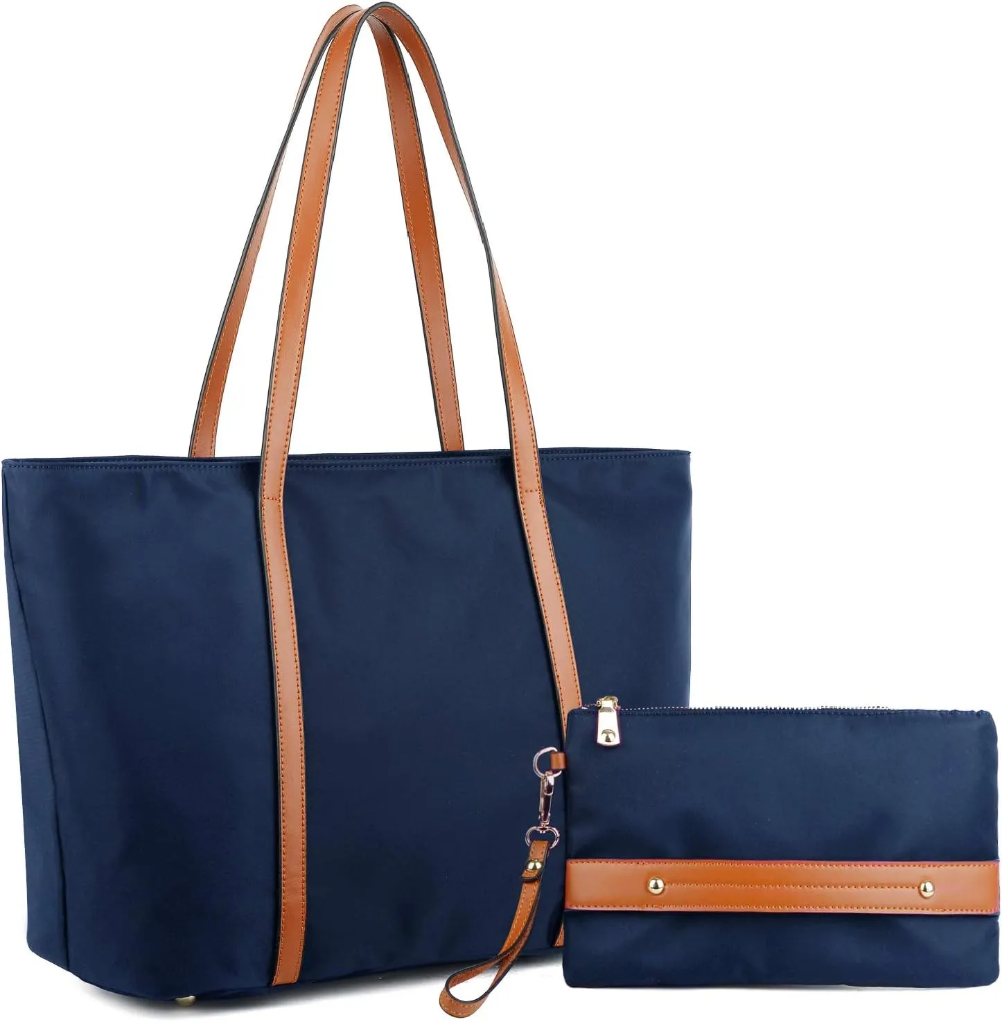 YALUXE Women's Nylon Tote Bags Large Capacity Shoulder Bags Work Handbags Purses