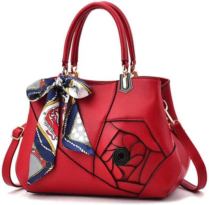 YAQUNICER Women Soft Synthetic PU Leather Simple Fashion Diagonal Tote Satchel Clutches Shoulder Crossbody Handbag
